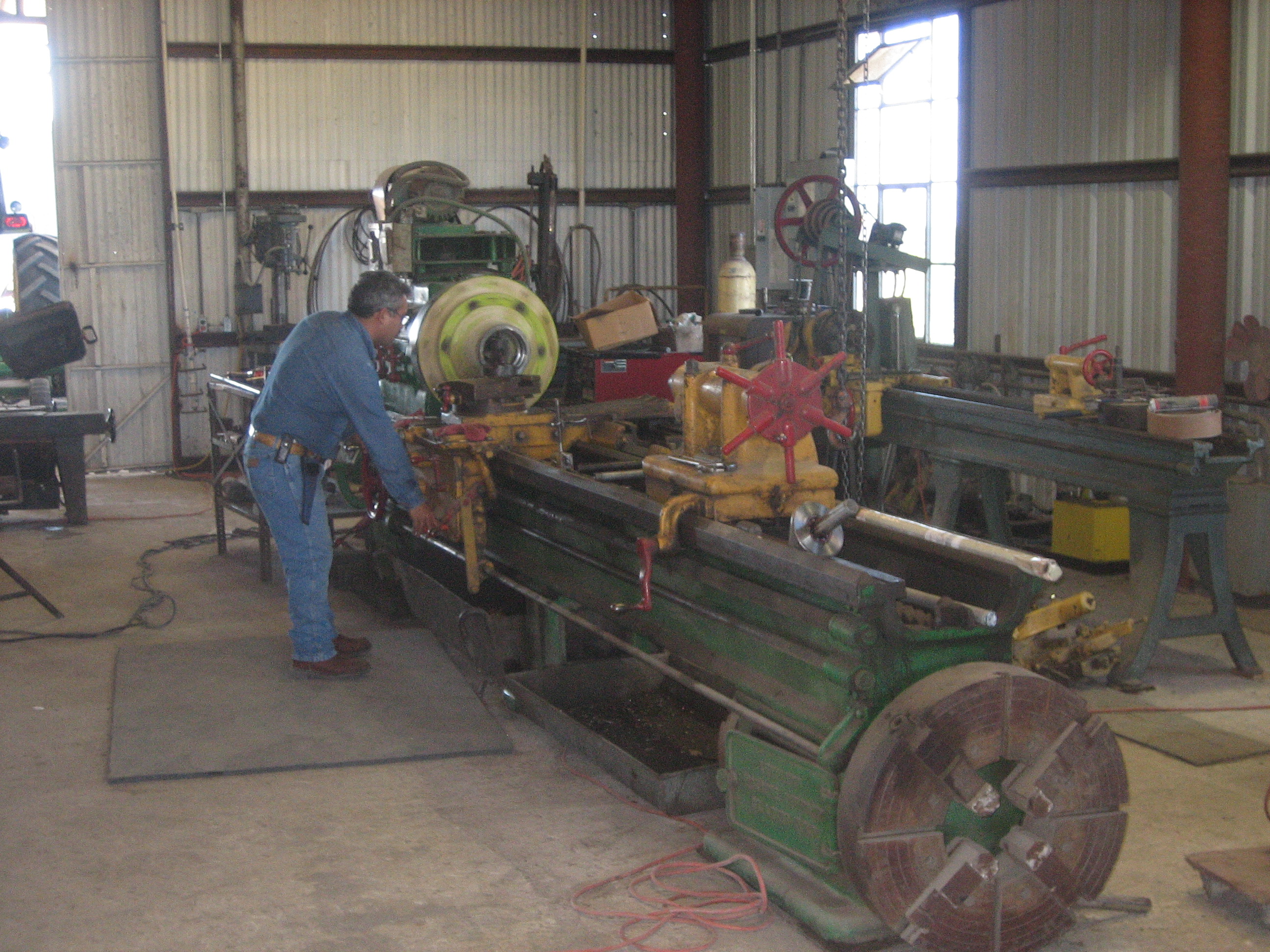 Weber Construction, Machine Shop