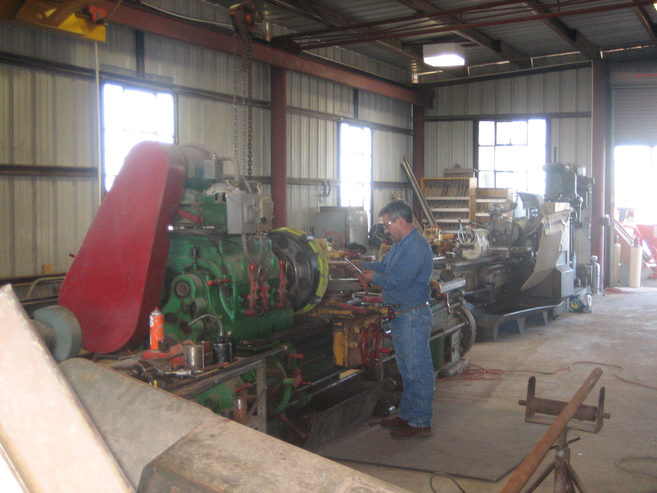Weber Construction, Machine Shop