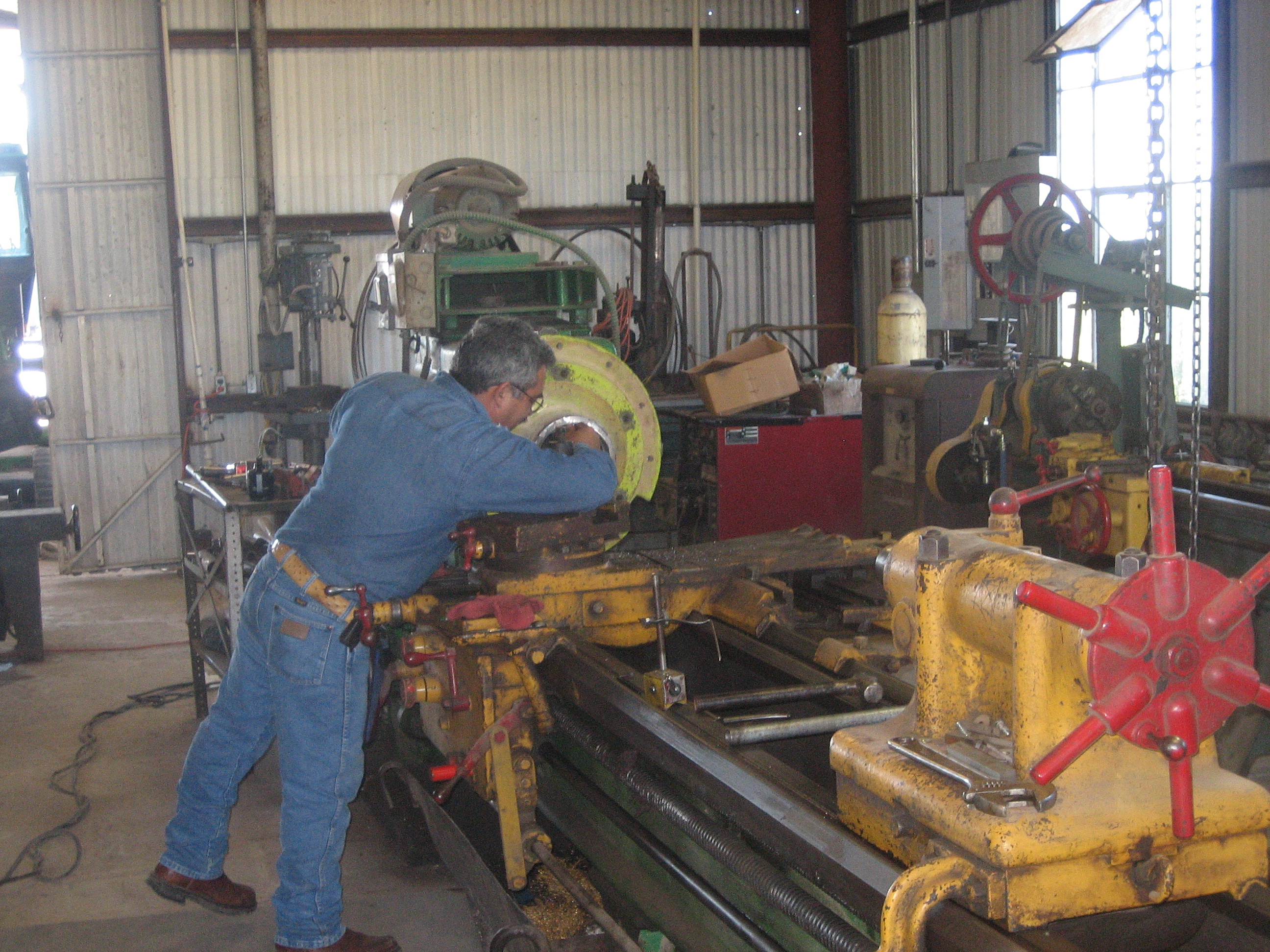 Weber Construction, Machine Shop